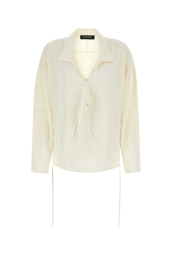 Kiko Kostadinov 66% Viscose shirt in white