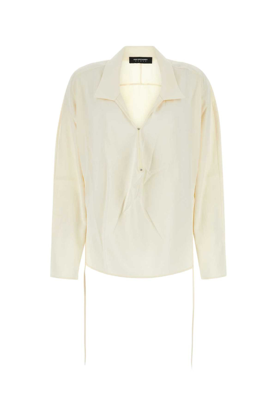Kiko Kostadinov 66% Viscose shirt in white