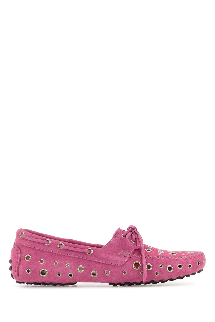 Gimaguas Shoes Exterior: 100% Suede; Interior: 100% Suede; Sole: Rubber loafer in pink