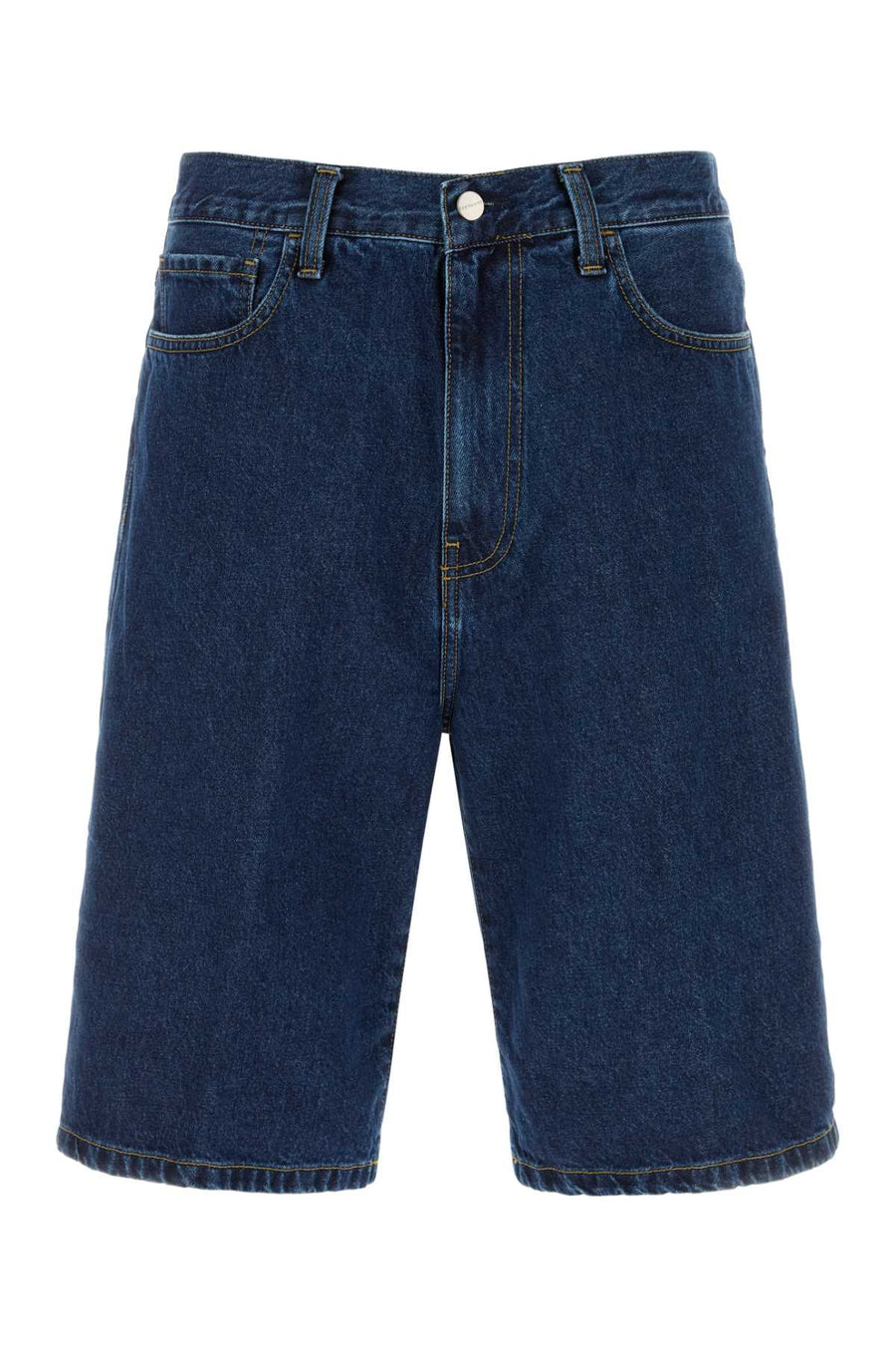 Carhartt Wip Short 100% Cotton denim shorts in blue