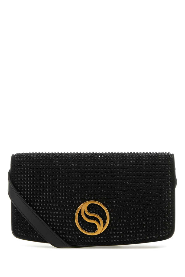 Stella McCartney A: 100% GLASS wallet in black