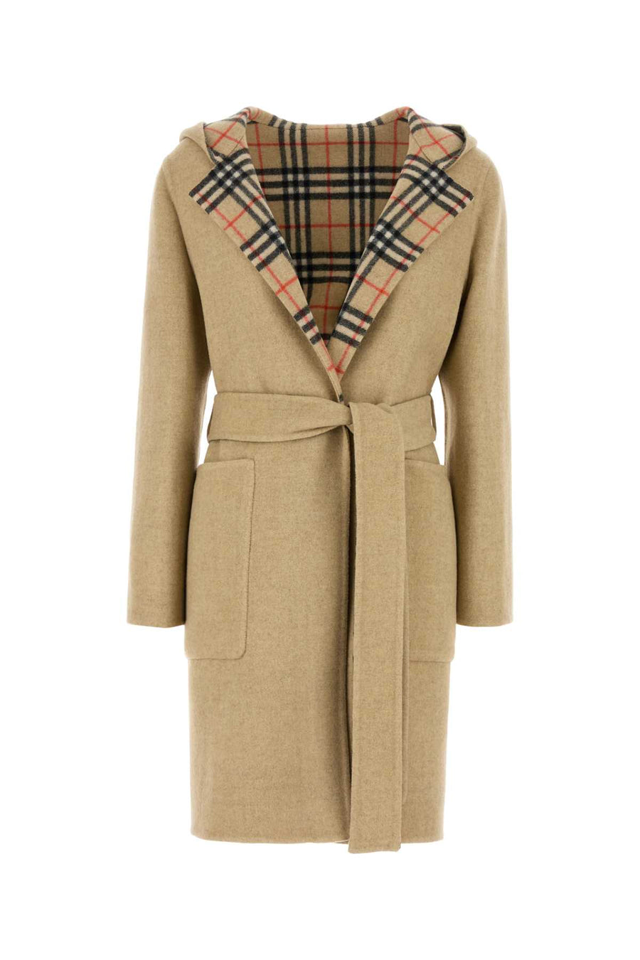 Burberry 100% Wool coat in beige