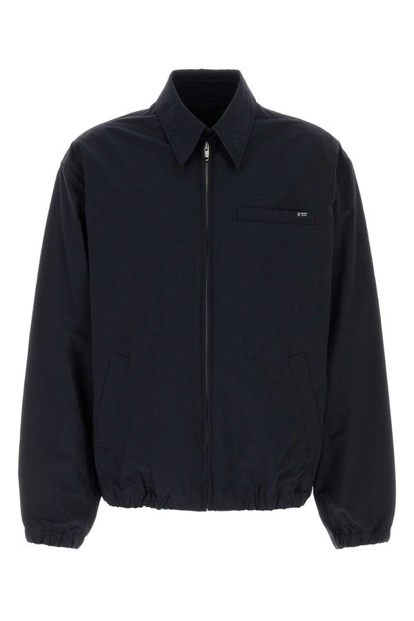 Prada Exterior: 59% Recycled nylon 41% Nylon; Lining: 59% Recycled nylon 41% Nylon jacket in navy