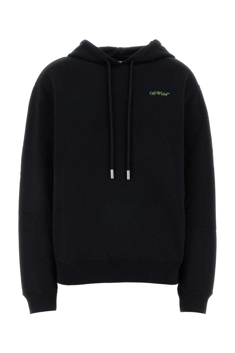 Off-White 100% Cotton hoodie in black