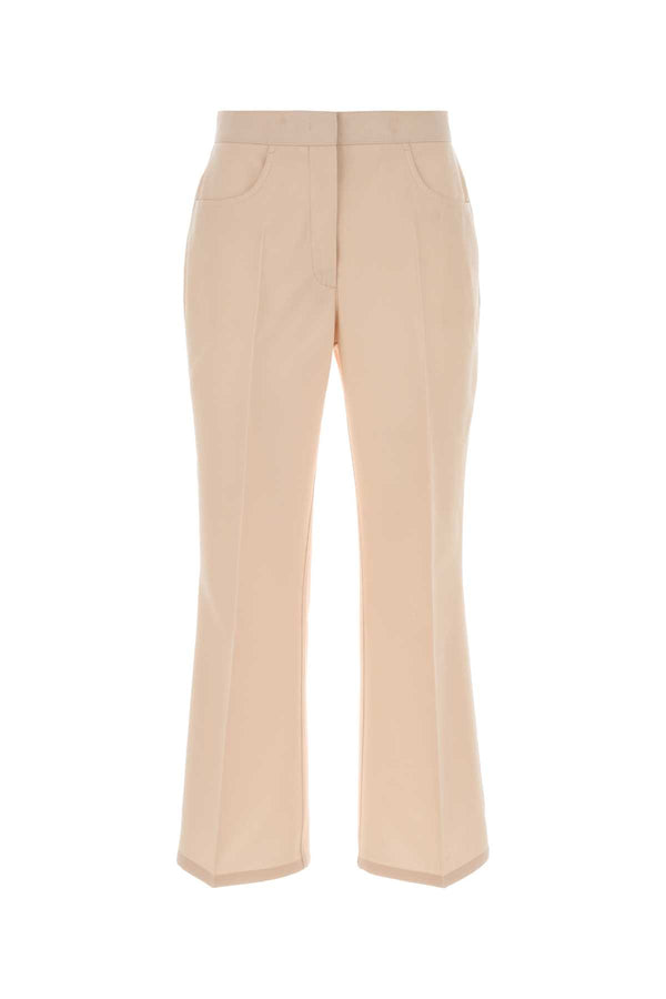 Jil Sander 100% Wool trousers in beige