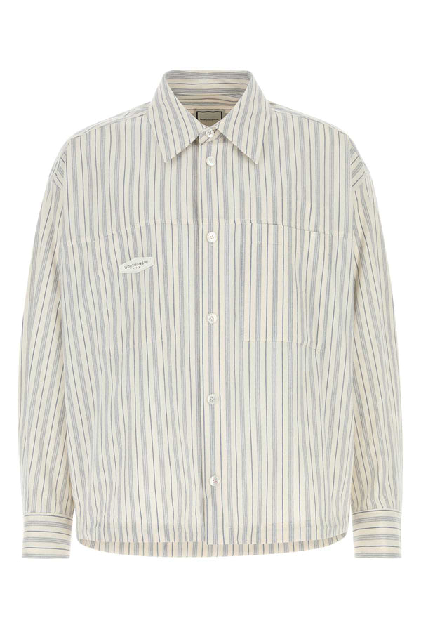 Wooyoungmi Shirt 100% Cotton shirt in blue
