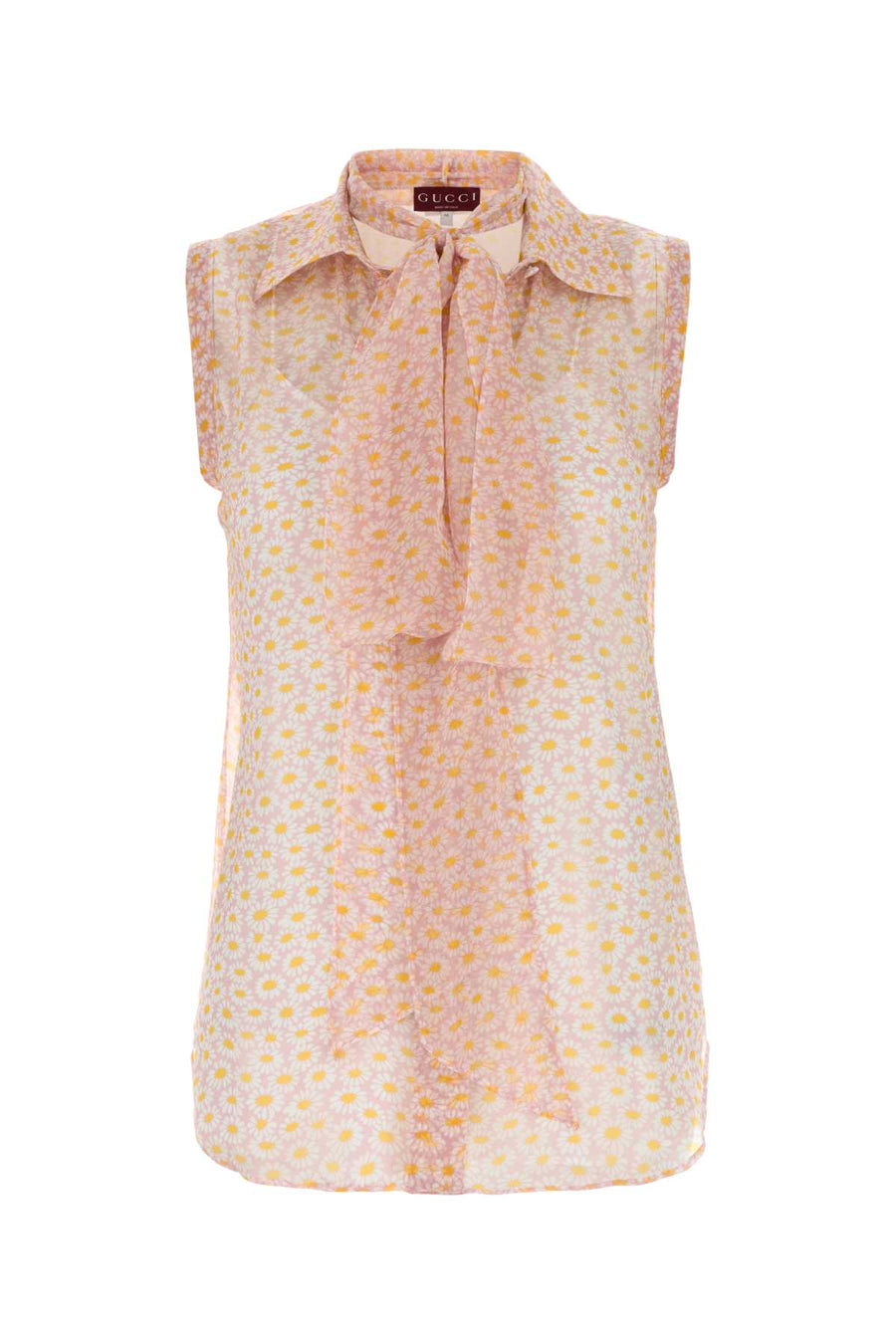 Gucci Exterior: 75% Acetate 25% Silk; Lining: 75% Acetate 25% Silk shirt in pink
