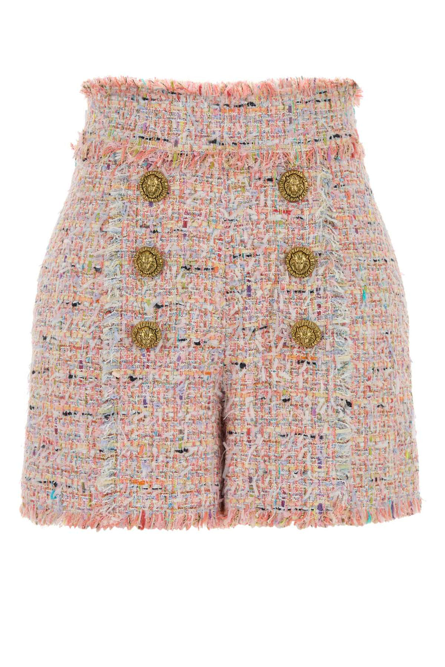Balmain Exterior: 58% Nylon bermudas in pink