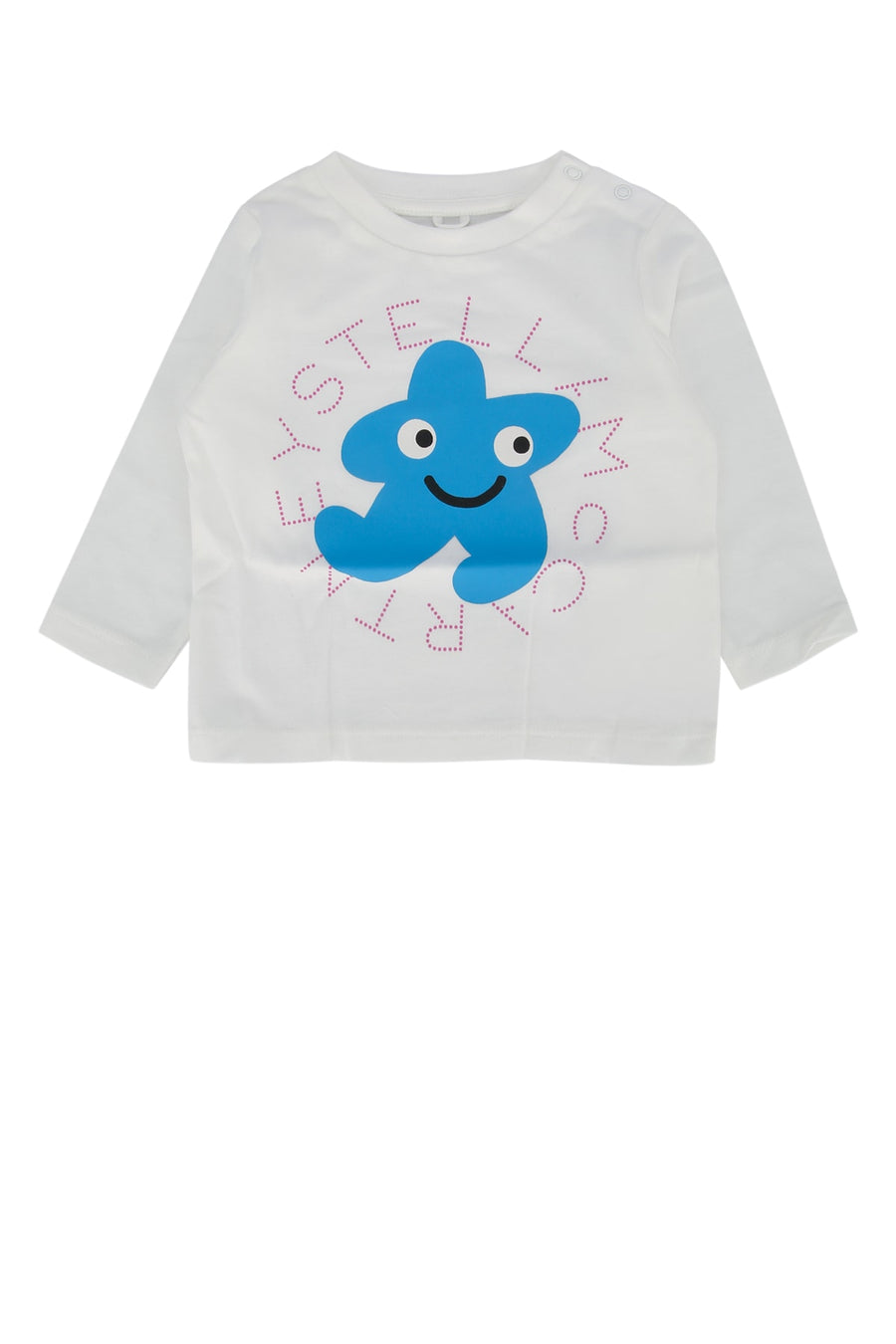 Stella Mccartney Kids 100% Cotton t-shirt in white