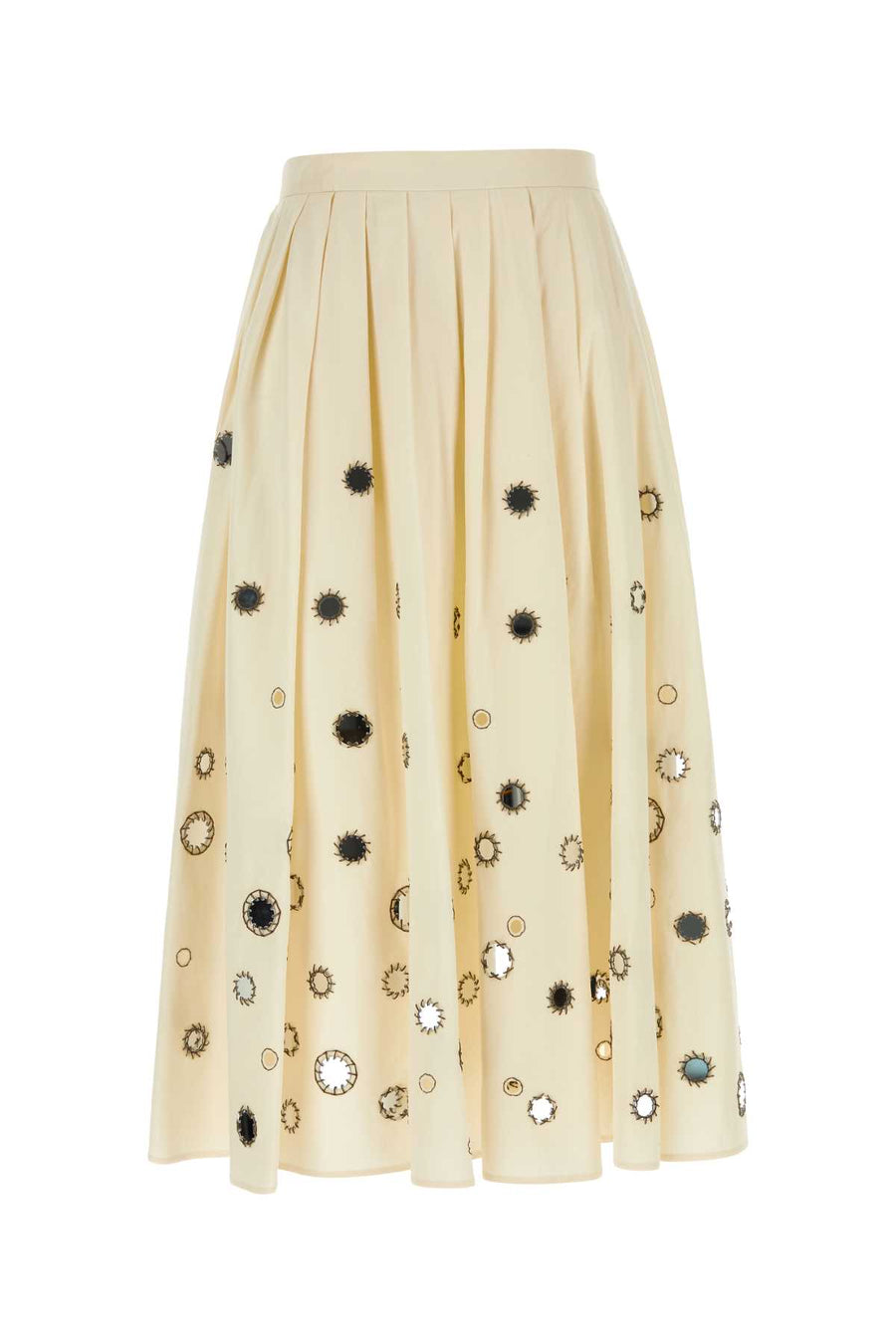 Prada 100% Cotton skirt in beige