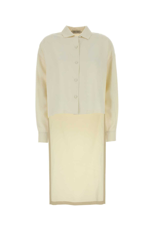Alberta Ferretti 100% Viscose shirt in beige