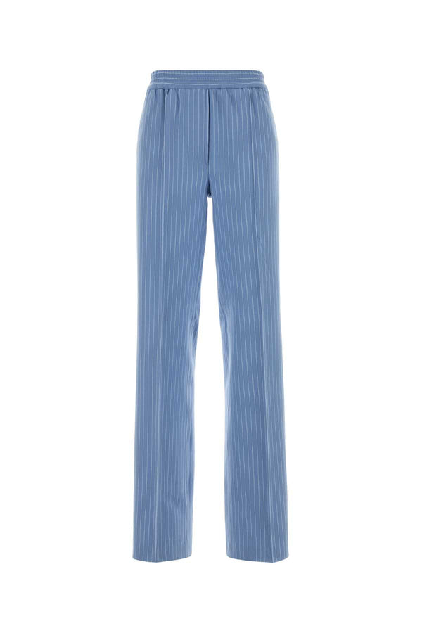 Oriane Jogger 66% Viscose 30% Nylon 4% Elastane jogger pant in blue