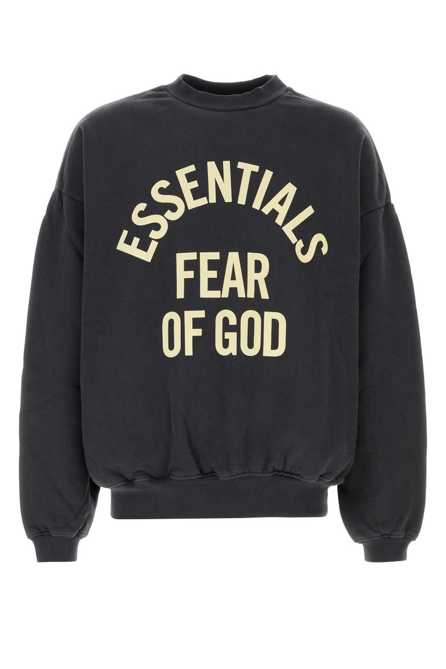 Fear Of God Essential Apparel 100% Cotton sweatshirt in black