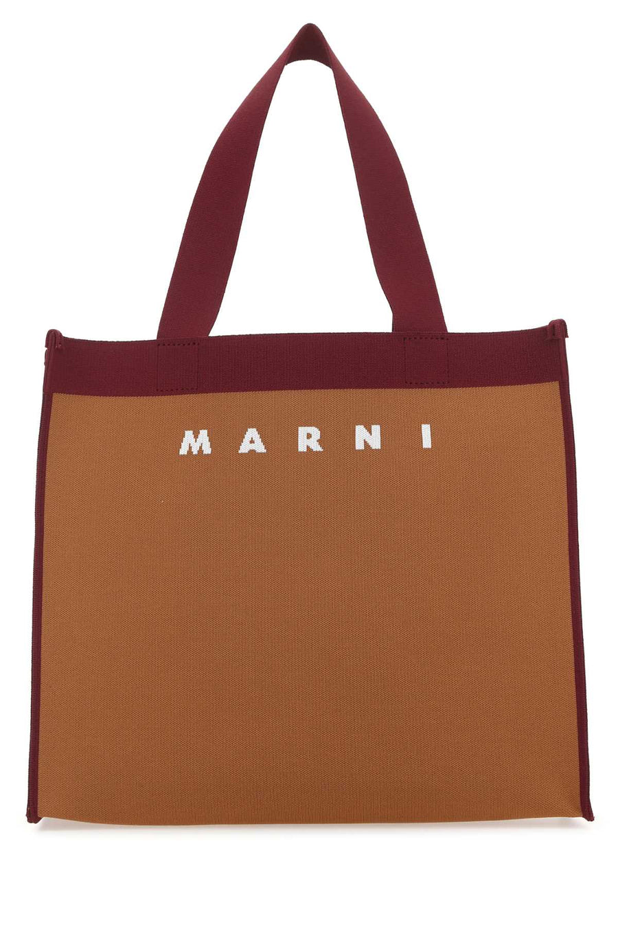 Marni Mano 100% Polyester tote bag in brown