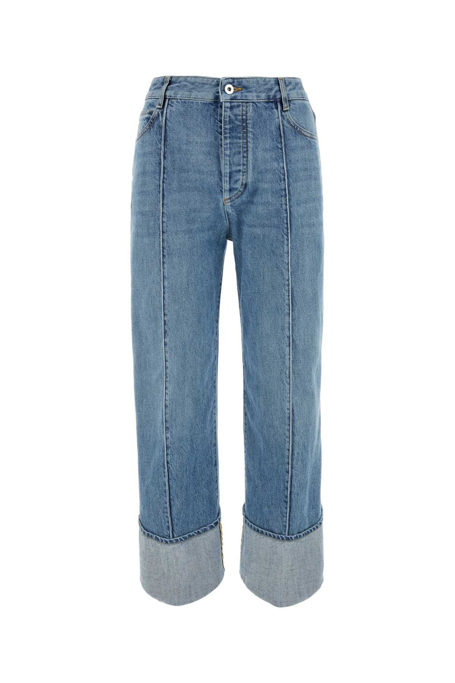 Bottega Veneta 100% Cotton jeans in blue