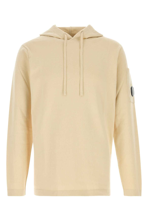 C.P. Company Island 100% Cotton hoodie in beige