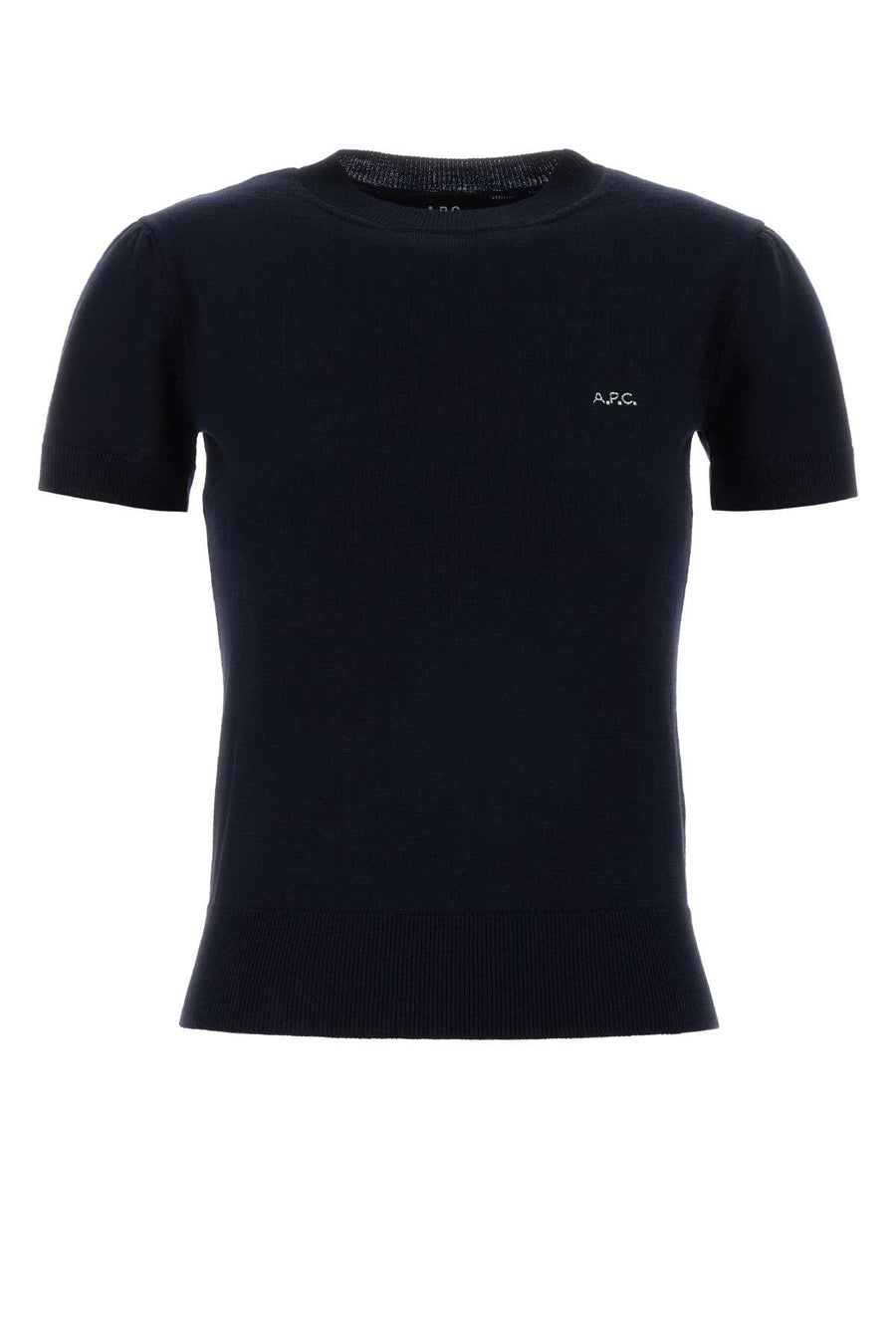 A.P.C. 60% Virgin wool sweater in navy