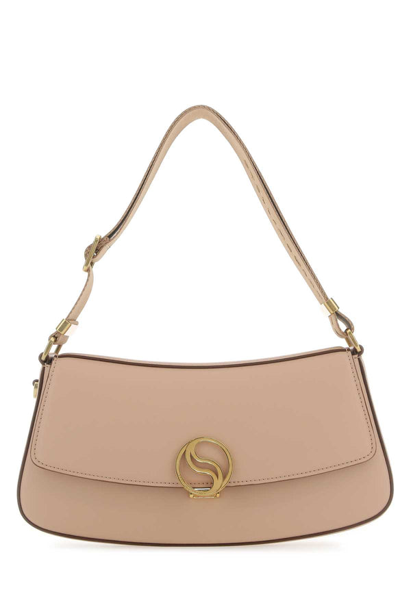 Stella McCartney Exterior: 100% Fabric shoulder bag in beige