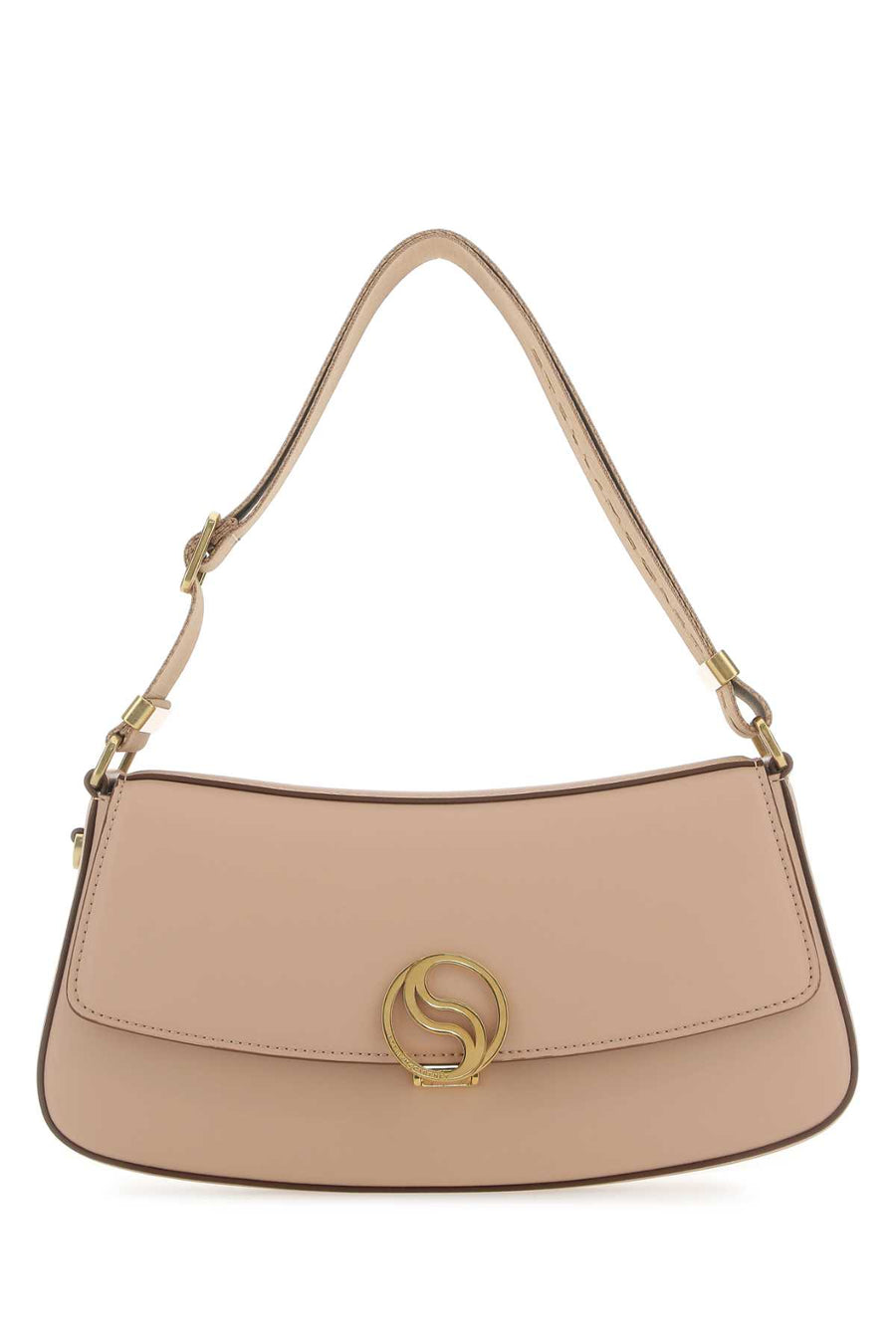 Stella McCartney Exterior: 100% Fabric shoulder bag in beige