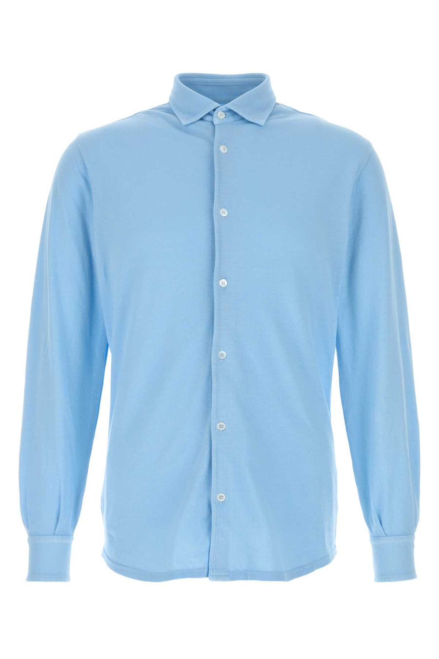 Fedeli Camicia 100% Cotton shirt in blue