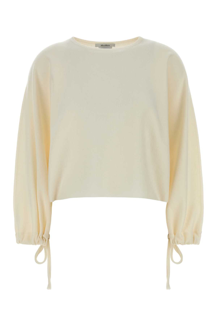 Max Mara 100% Virgin wool sweater in white