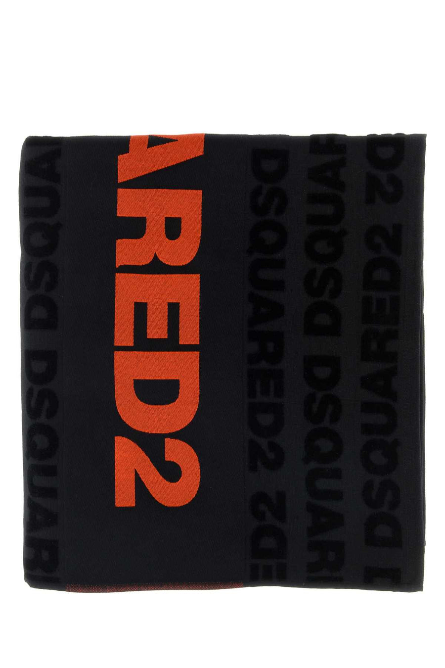 Dsquared2 Exterior: 100% Cotton scarf in black