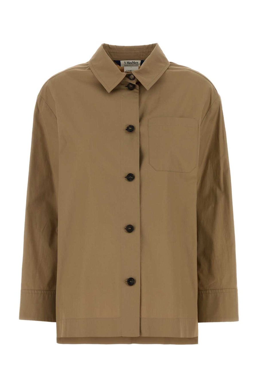 S Maxmara 100% Cotton shirt in beige