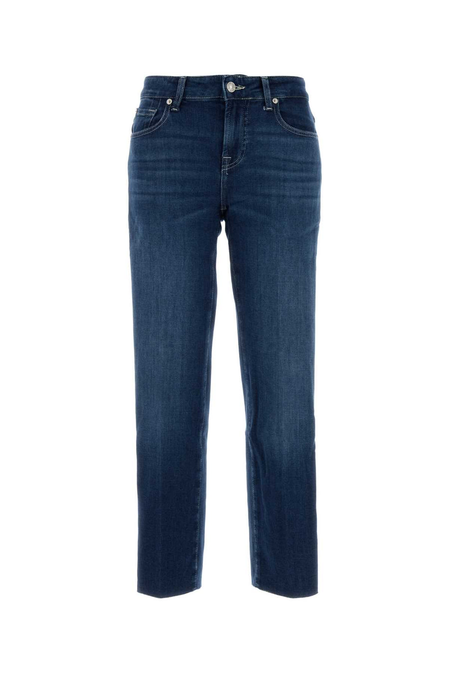 Seven For All Mankind Kalie 92% Cotton jeans in navy