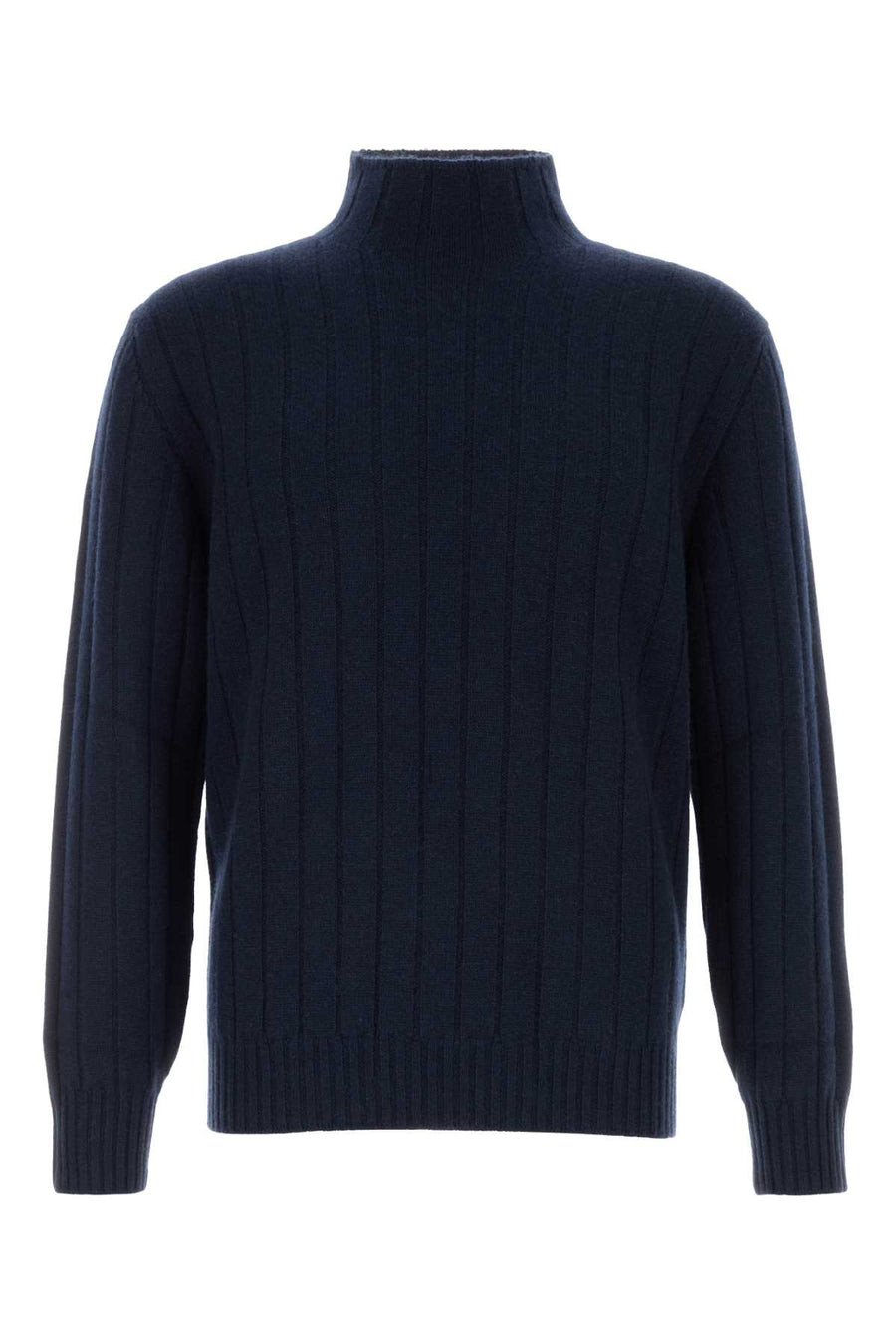 Brunello Cucinelli Turtleneck 100% Cashmere sweater in navy