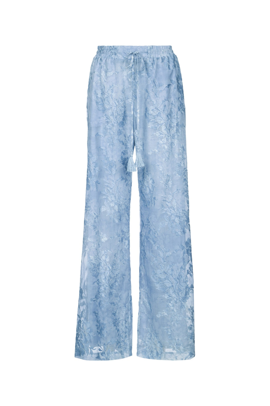 Ermanno Firenze Velvet trousers in blue