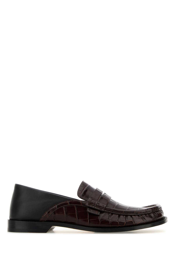 Loewe Loafer Exterior: 100% Leather; Interior: 100% Leather; Sole: Leather and Rubber loafer in multicolor