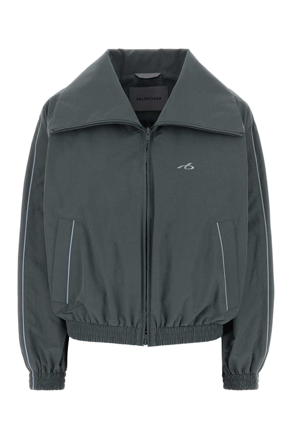Balenciaga Exterior: 50% Cotton 50% Nylon jacket in gray