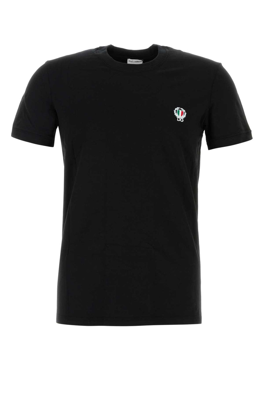 Dolce & Gabbana 90% Cotton t-shirt in black