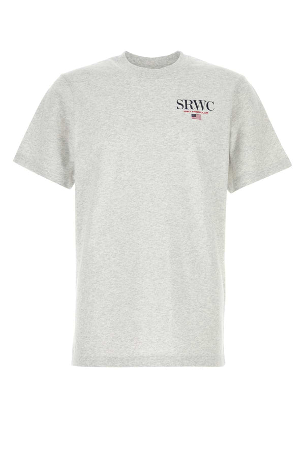 Sporty & Rich 100% Cotton t-shirt in gray