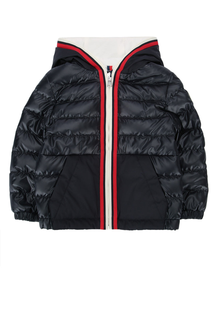 Moncler Jr Jacket 100% Mixed fibres down jacket in black