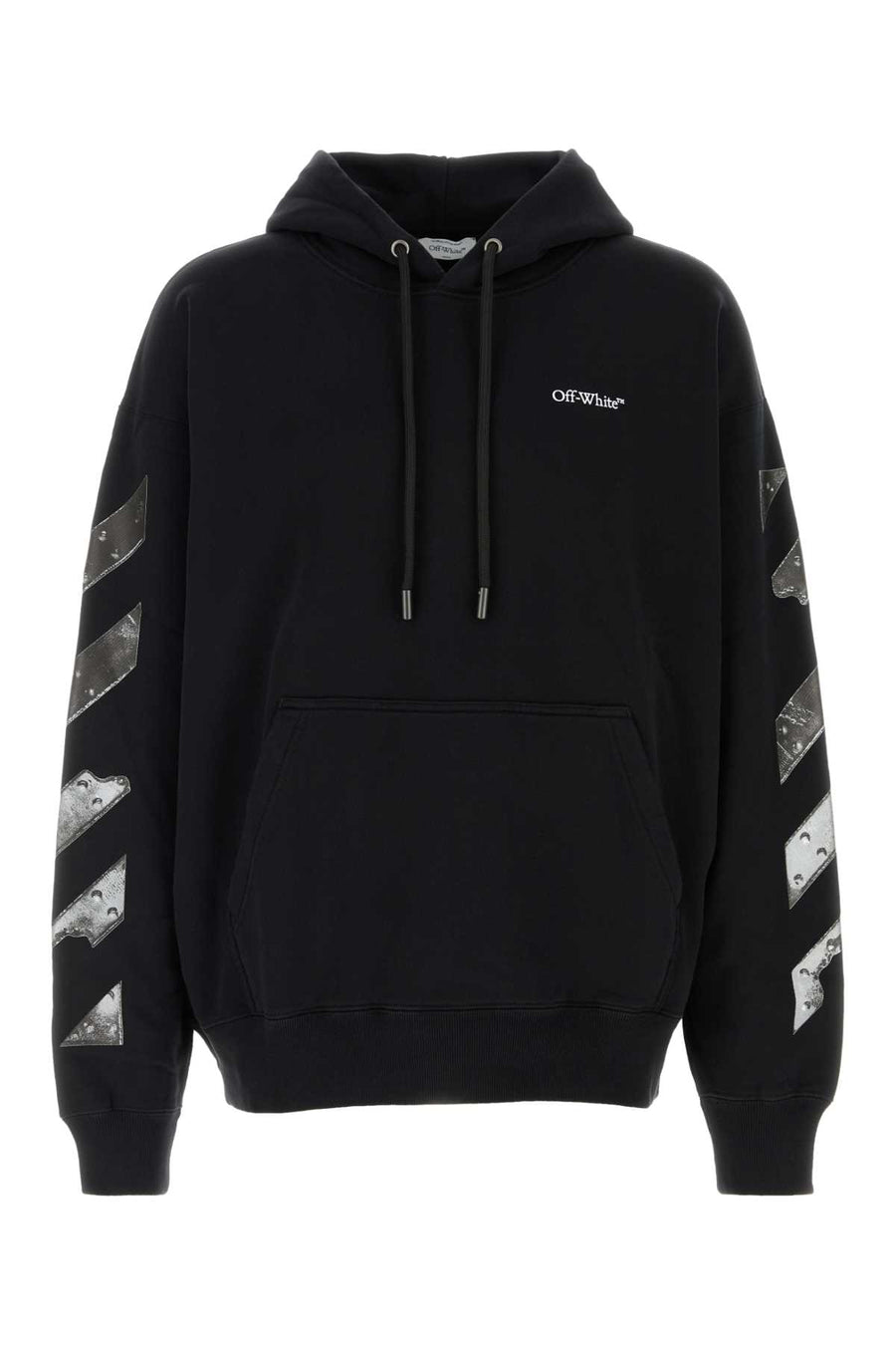 Off-White 100% Cotton sweatshirt in black