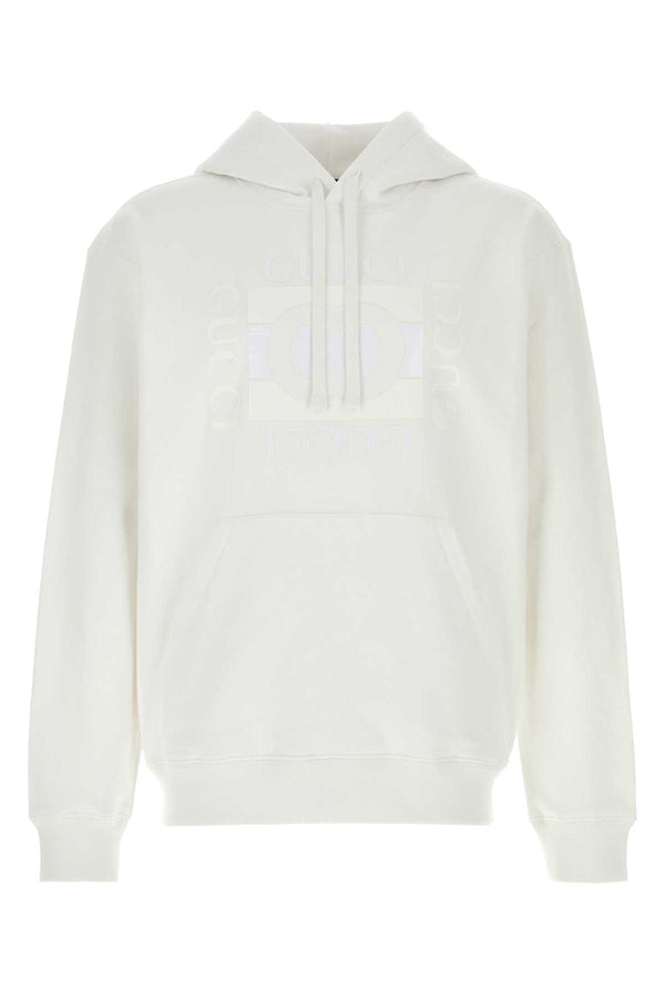 Gucci Cotton sweatshirt in white