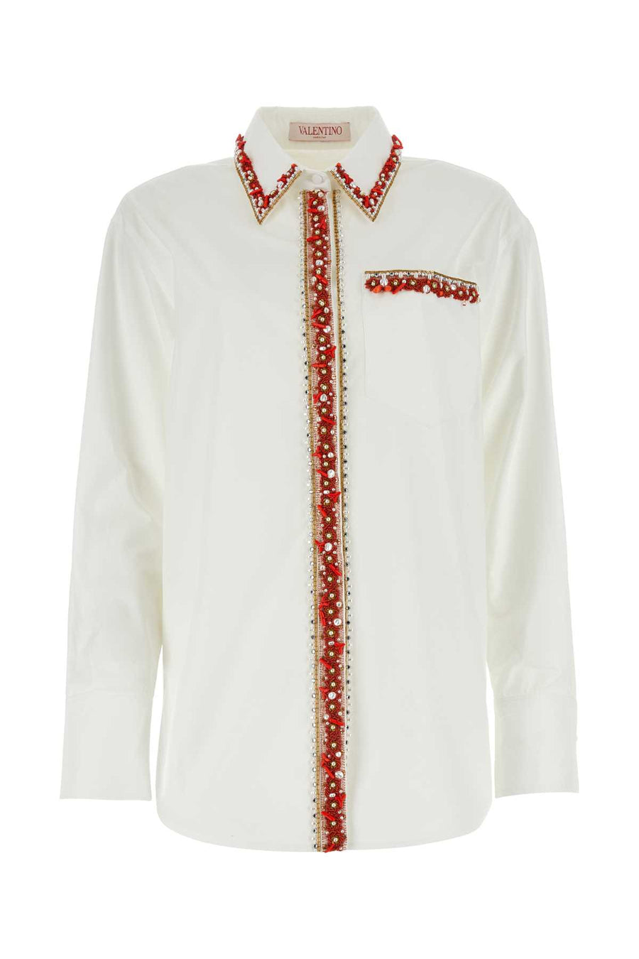 Valentino Garavani 100% Cotton shirt in white