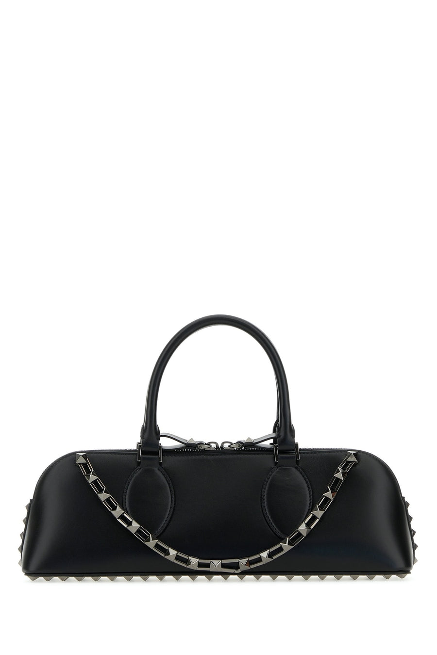 Valentino Garavani Calf leather - Bos Taurus shoulder bag in black