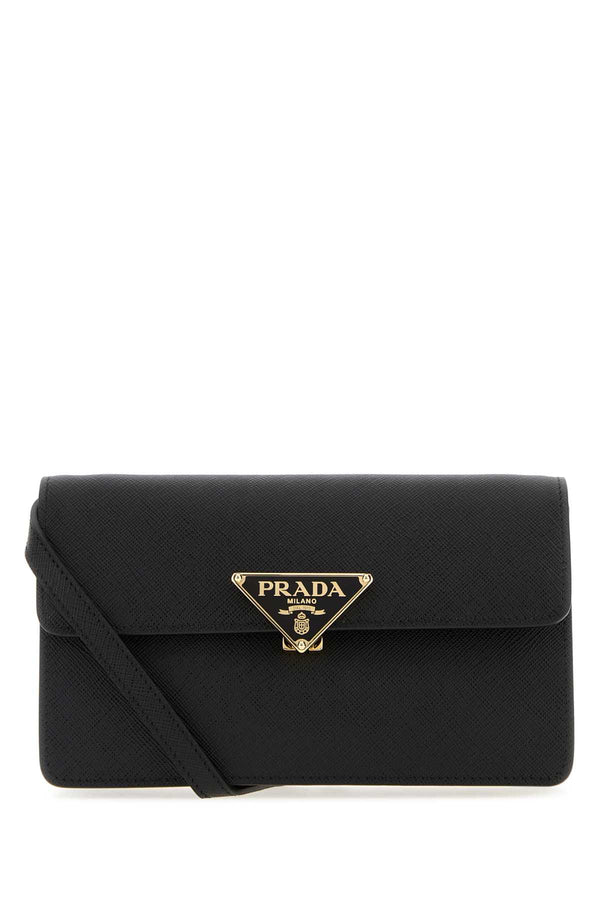 Prada 100% Vitello crossbody bag in black