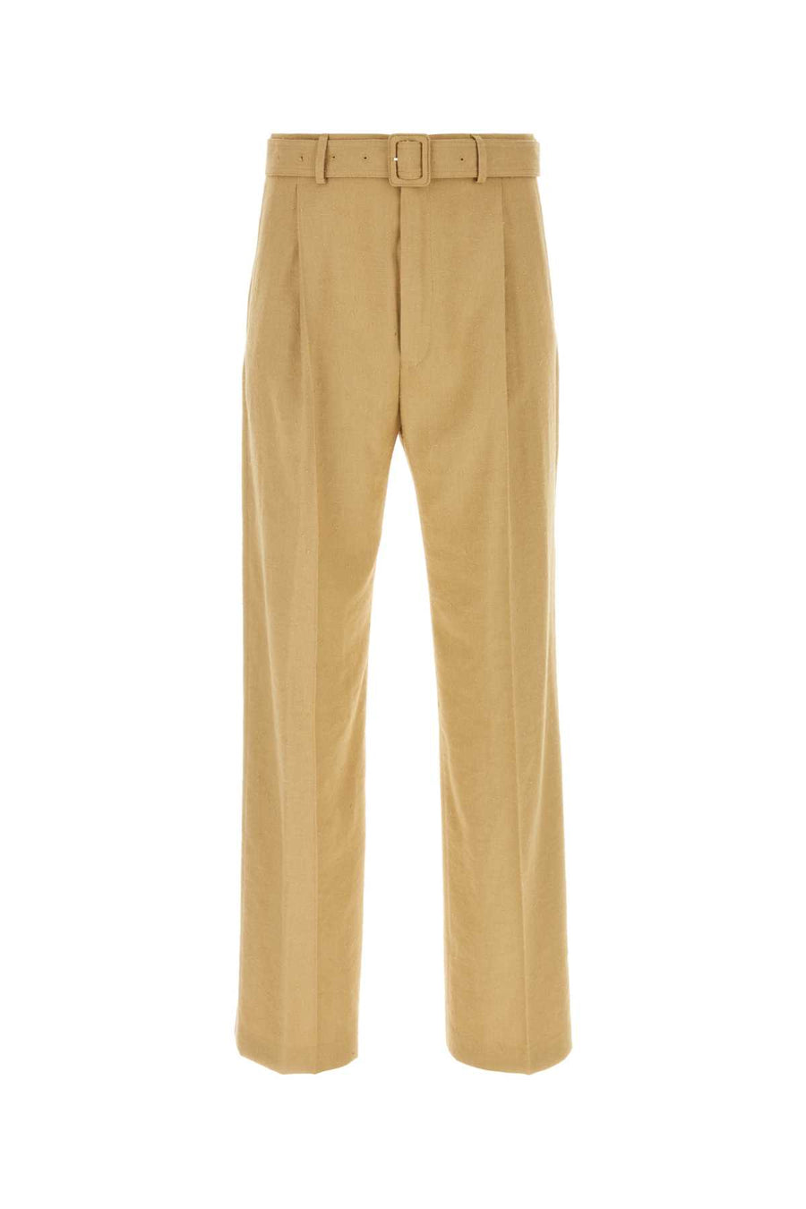 Dries Van Noten 52% Viscose trousers in beige