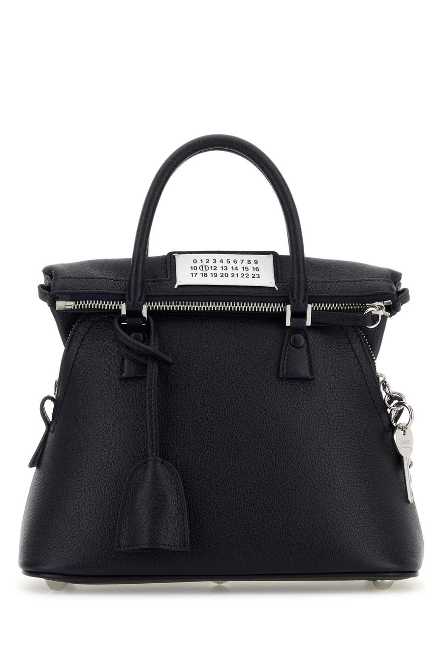Maison Margiela Classique 100% goat leather (body) top handle bag in navy
