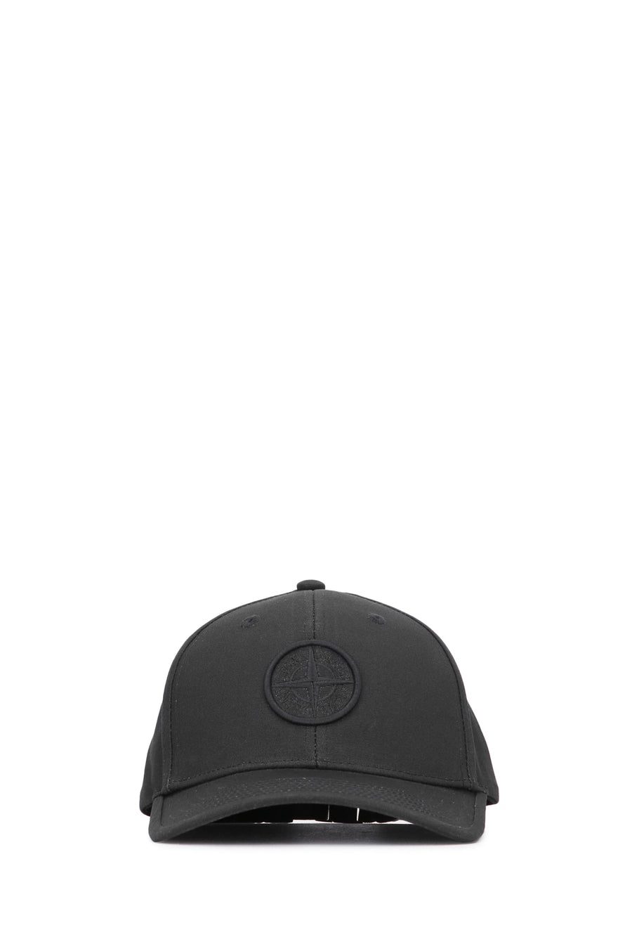 Stone Island Kids BASEBALL 100% Cotton baseball cap in black