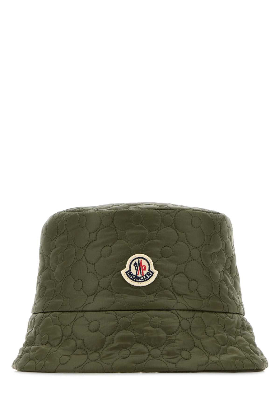 Moncler BUCKET Base fabric: 100% polyamide/nylon; Embroidery: 77% cotton + 23% polyester bucket hat in green