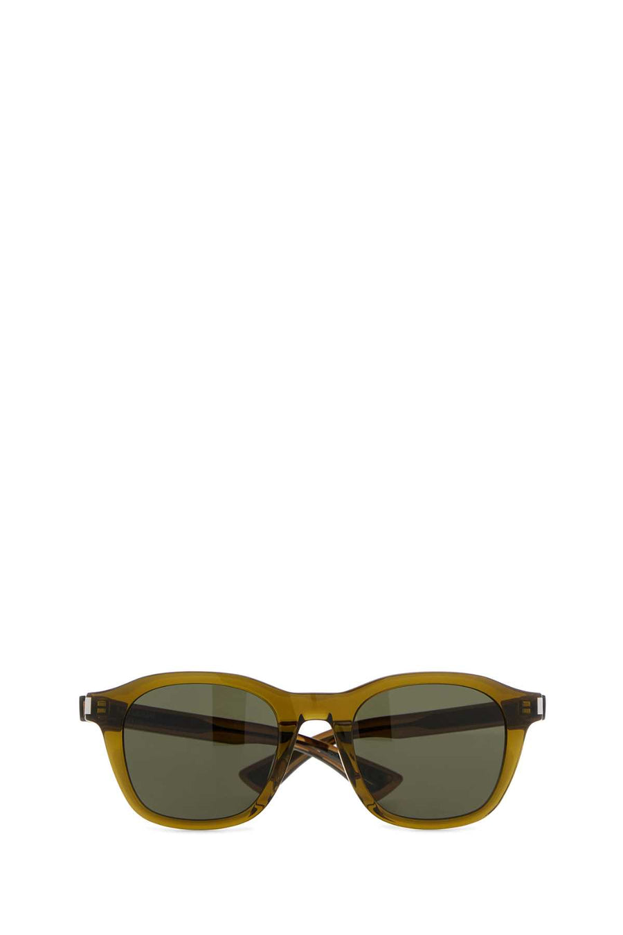 Saint Laurent SL 100% Acetate sunglasses in olive green