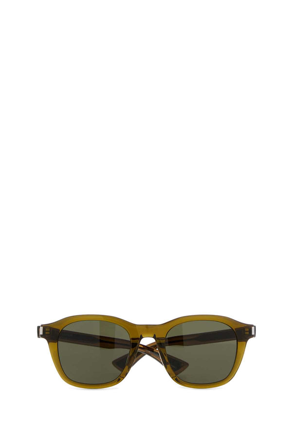 Saint Laurent SL 100% Acetate sunglasses in olive green