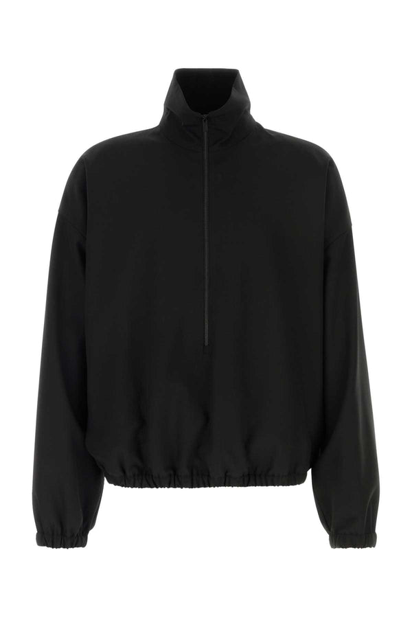 Fear Of God Track 100% Virgin wool jacket in black