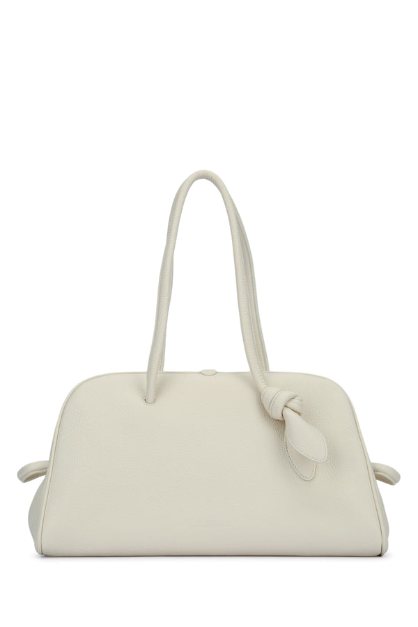 Jacquemus Turismo 100% calf leather (principal); 100% cotton (lining) shoulder bag in beige