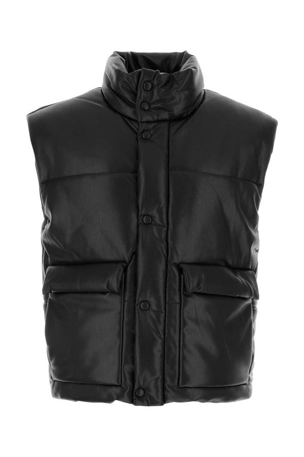 Nanushka Exterior: 100% Polyurethane padded jacket in black