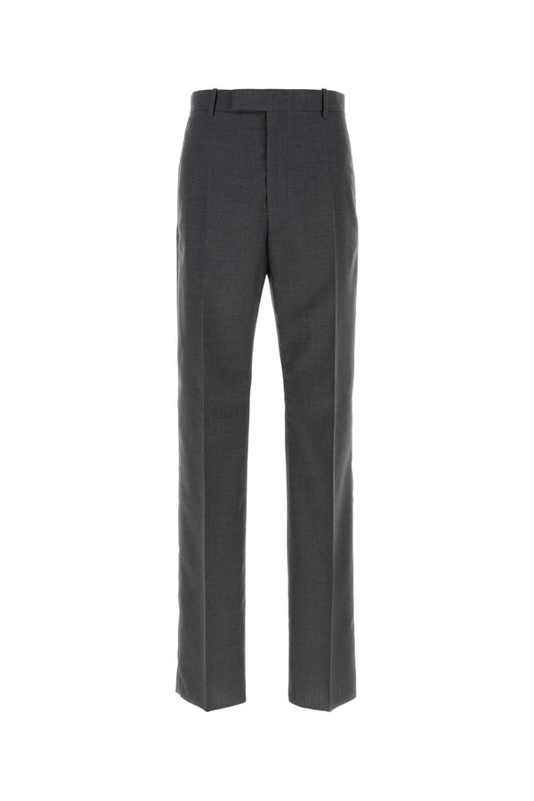 Jil Sander 100% Virgin wool trouser in gray